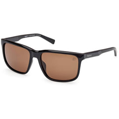 Timberland Men's Sunglasses - Shiny Black Injected Plastic Square | TB00037 5901H
