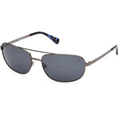 Timberland Men's Sunglasses - Shiny Gunmetal Metal Pilot Full Rim | TB00045 6608D