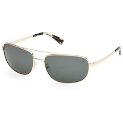 Timberland Men's Sunglasses - Gold Metal Pilot Shape Full Rim Frame | TB00045 6632R