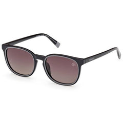 Timberland Kid's Sunglasses - Shiny Black Acetate Square Full Rim | TB00046 5001H
