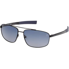 Timberland Men's Sunglasses - Matte Black Metal Pilot Full Rim Frame | TB00061 6202D