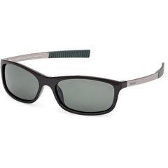 Timberland Men's Sunglasses - Shiny Black Rectangular Shape Frame | TB00062-H 6001R