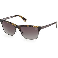 Timberland Men's Sunglasses - Coloured Havana Square Full Rim Frame | TB00063 6055D