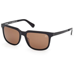 Timberland Men's Sunglasses - Shiny Black Acetate Square Full Rim | TB00064 6001H