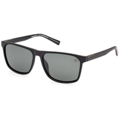Timberland Men's Sunglasses - Matte Black Injected Plastic Square Frame | TB9312 5902R