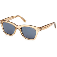 Tom Ford Men's Sunglasses - Snowdon Shiny Light Brown Square Frame | FT0237 5045V