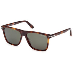 Tom Ford Men's Sunglasses - Fletcher Blonde Havana Acetate Square Frame | FT0832 5753N