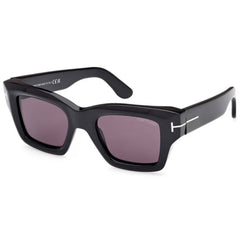 Tom Ford Men's Sunglasses - Ilias Shiny Black Acetate Cat Eye Frame | FT1154 5001A
