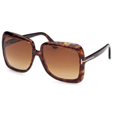 Tom Ford Women's Sunglasses - Lorelai Dark Havana Acetate Oversized | FT1156 5952F