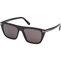 Tom Ford Men's Sunglasses - Aslan Shiny Black Acetate Square Frame | FT1175 5601A