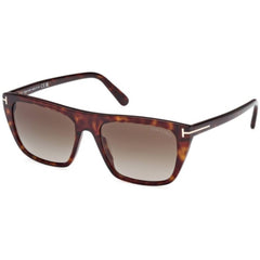 Tom Ford Men's Sunglasses - Aslan Dark Havana Acetate Square Frame | FT1175 5652B