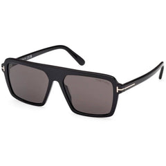 Tom Ford Men's Sunglasses - Vincent Shiny Black Acetate Square Frame | FT1176 5601A
