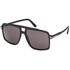 Tom Ford Men's Sunglasses - Kemp Shiny Black Acetate Navigator Frame | FT1177 5901A