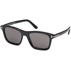Tom Ford Men's Sunglasses - Barron Shiny Black Plastic Square Frame | FT1179 5401D