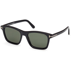 Tom Ford Men's Sunglasses - Barron Shiny Black Plastic Square Frame | FT1179 5401N