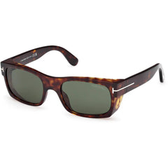 Tom Ford Men's Sunglasses - Juan Dark Havana Acetate Rectangular Frame | FT1181 5652N