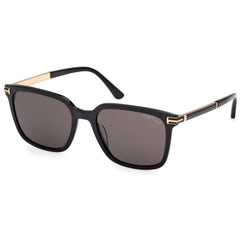 Tom Ford Men's Sunglasses - Jochem Shiny Black Plastic Square Frame | FT1183 5601A