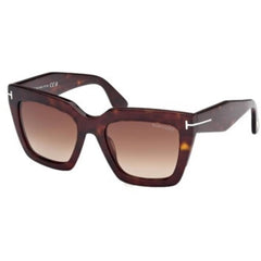 Tom Ford Women's Sunglasses - Misha Dark Habana Acetate Square Frame | FT1199 5352F