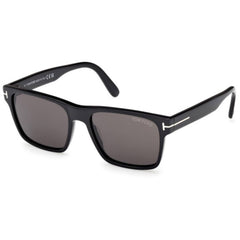 Tom Ford Men's Sunglasses - Calder Shiny Black Acetate Square Frame | FT1205 5501A