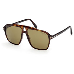Tom Ford Men's Sunglasses - Autari Dark Havana Plastic Navigator Frame | FT1209 5652N