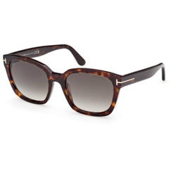Tom Ford Women's Sunglasses - Haylay Dark Havana Plastic Square Frame | FT1216 5352B