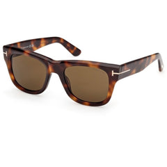 Tom Ford Men's Sunglasses - Finn-02 Blonde Havana Acetate Square Frame | FT1304 5353E