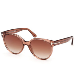 Tom Ford Women's Sunglasses - Tallulah-02 Shiny Light Brown Acetate | FT1311 5645F