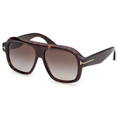 Tom Ford Women's Sunglasses - Rhonda-02 Dark Havana Navigator Frame | FT1324 5652K