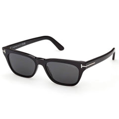 Tom Ford Unisex Sunglasses - Penn-02 Shiny Black Rectangular Frame | FT1362 5301A