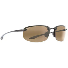 Maui Jim Unisex Sunglasses - Gloss Black Injected Plastic Rimless Frame | MJ0407S-002