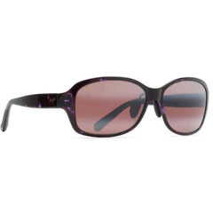 Maui Jim Unisex Sunglasses - Purple Tortoise Plastic Cat Eye Full Rim | MJ0433S-003
