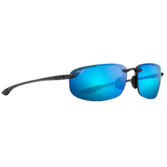 Maui Jim Unisex Sunglasses - Smoke Grey Acetate Rectangular Shape Frame | MJ0407S-004