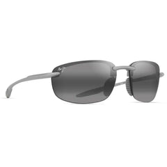 Maui Jim Men's Sunglasses - Metal Matte Silver Acetate Rectangular Frame | MJ0676S-002
