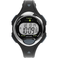 Timex Women's Watch - Ironman Triathlon E30 Grey Digi Dial Black Strap | TW2W173009J