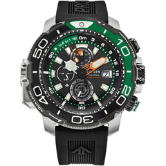 Citizen Men's Watch - Promaster Aqualand Eco-Drive Chrono Black Strap | BJ2168-01E