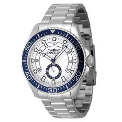Invicta Men's Watch - Pro Diver White Dial Silver Stainless Steel Bracelet | 47124