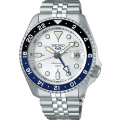 Seiko Men's Watch - 5 Sports Automatic Silver Stainless Steel Bracelet | SSK033K1