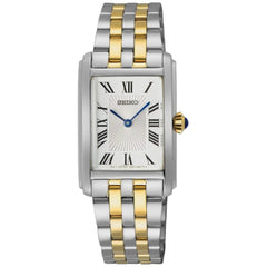 Seiko Women's Watch - Discover More Silver Dial Two Tone Steel Bracelet | SWR087P1