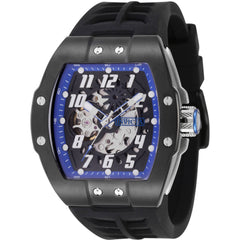 Invicta Men's Watch - S1 Rally Automatic Blue and Black Skeleton Dial Strap | 44894