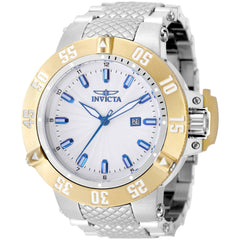 Invicta Men's Watch - Subaqua Noma III Quartz Silver Tone Dial Bracelet | 50052