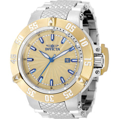 Invicta Men's Watch - Subaqua Noma III Quartz Gold Tone Dial Bracelet | 50053
