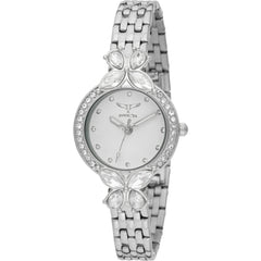 Invicta Women's Watch - Wildflower Quartz White Dial Silver Steel Bracelet | 69101