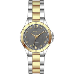 Invicta Women's Watch - Celestial Quartz Charcoal Dial Two Tone Bracelet | 69347