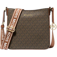 Michael Kors Women's Messenger Bag - Jet Set Travel Small, Brown | 35S5GTVC1B BRN