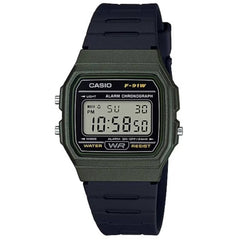 Casio Unisex Watch - Youth Digital Dial Resin Strap Water Resistant | F-91WM-3ACF