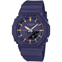 Casio Women's Ana-Digi Watch - World Time Alarm Blue Resin Strap | GMA-P2100M-2ACR