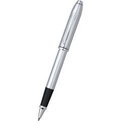 Cross Rollerball Pen - Townsend Lustrous Subtle Line Pattern Chrome Finish | 535