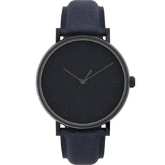 Timex Unisex Watch - Fairfield Quartz Blue Dial Genuine Leather Strap | TW2U89100VQ