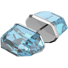 Swarovski Women's Stud Earring - Lucent Blue Octagon Cut Crystal Single | 5600255