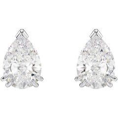 Swarovski Women's Stud Earring - Stilla Pear-Cut Stones and Rhodium Plated | 5636713